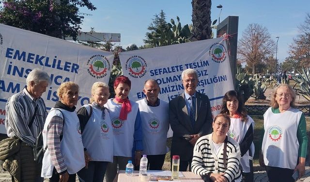 Emekliler İzmir'den ses yükseltti: İnsanca yaşamak istiyoruz, bıçak kemiğe dayandı