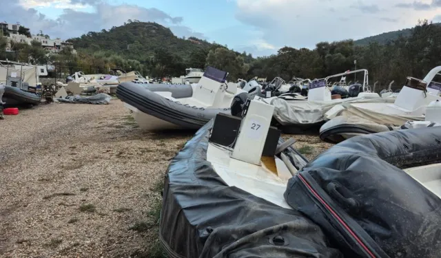 Bodrum'da göçmen kaçakçılarının yatları satıldı: Hazineye milyonlar girdi