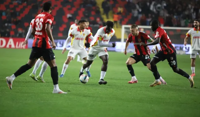 Göztepe, Gaziantep deplasmanında mağlup: 2-1