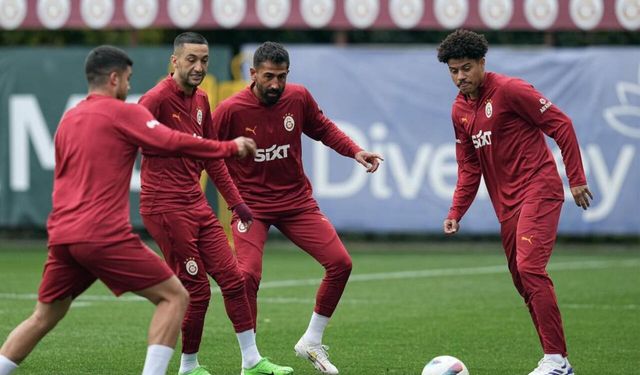 Galatasaray, Bodrum FK maçı için antrenmanda