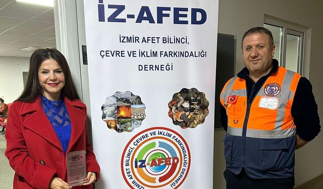 İZ-AFED 4. yılını kutladı: İz Gazete’ye afet bilinci haberciliği ödülü