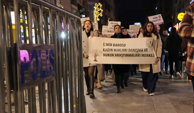 İzmir Barosu’ndan kadına şiddet açıklaması: Sorumluluk devletindir!