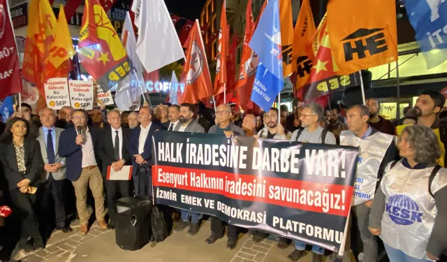 Emek ve Demokrasi Güçleri Özer için İzmir’den seslendi: Baskı ve zulümden başka çare bulamıyorlar!