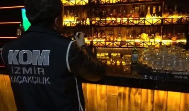 İzmir'de eğlence mekanlarında sahte içki denetimi