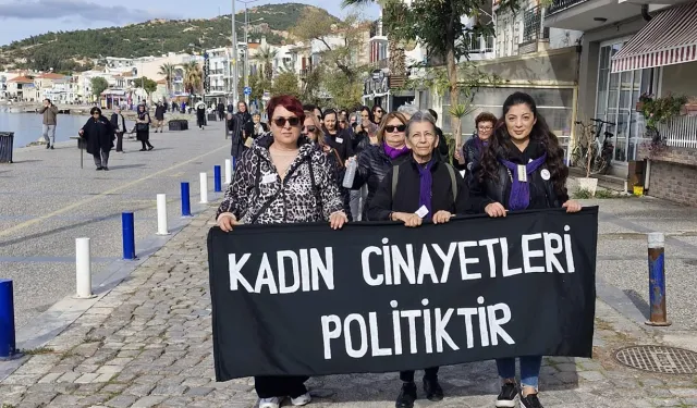 Foçalı kadınlardan ortak ses: Tüm canlılara şiddete hayır