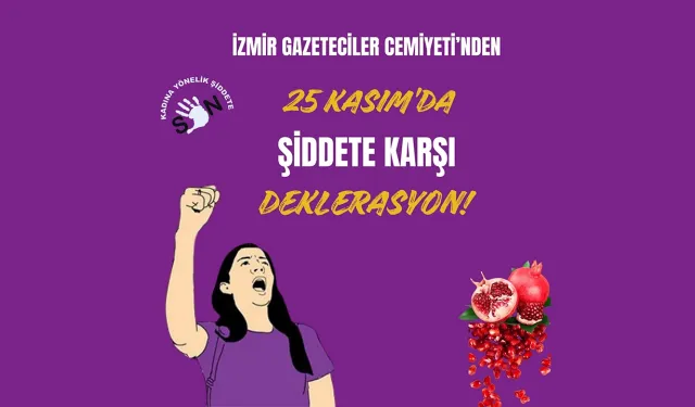 İzmir Gazeteciler Cemiyeti'nden şiddete karşı net duruş: Haberlerde şiddete yer yok!