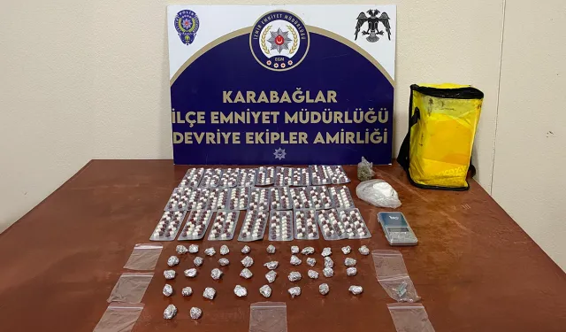 Polis'ten parkta suçüstü: Çocğun çantasından yasa dışı madde çıktı