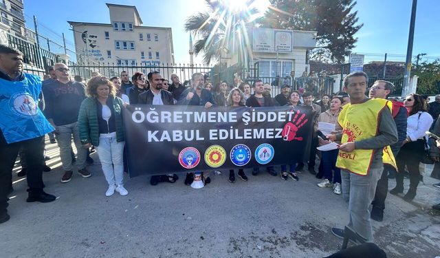 İzmir'de veli şiddeti: Eğitim sendikalarından açıklama geldi