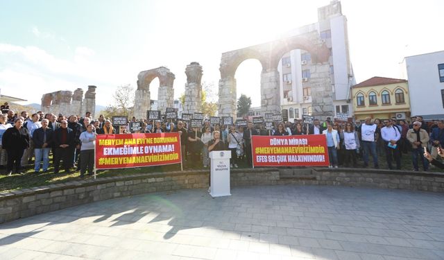 Selçuk'ta belediye emekçilerinden tepki: Meryem Ana Evi otoparkı gelirleri belediyeden alınmamalı