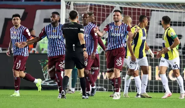 Trabzonspor - Fenerbahçe maçının VAR kayıtları açıklandı