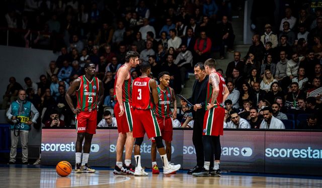 Karşıyaka Basketbol Avrupa'da galip: Saha avantajını kazandılar