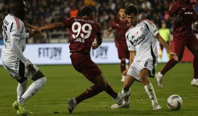 Beşiktaş, Hatayspor ile berabere kaldı: 1-1