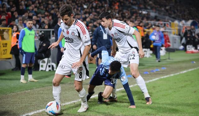 Adana Demirspor, Beşiktaş’ı 2-1 mağlup etti