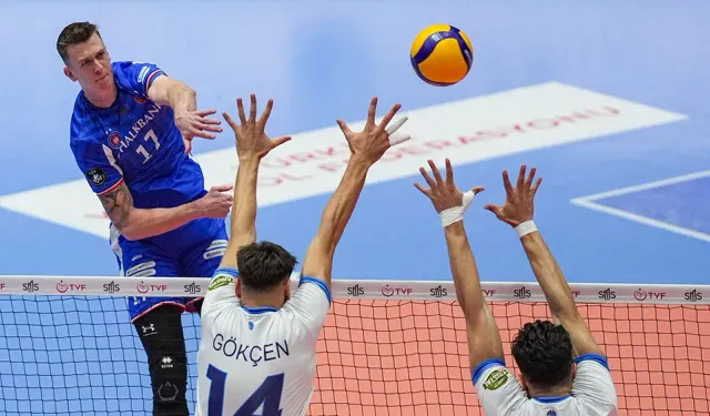 Evinde lideri yendi | Arkas Spor- Halkbank: 3-0