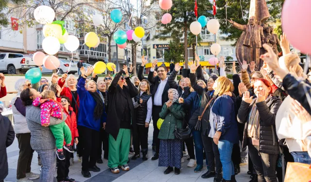 Balçova'da SMA’lı Çağla için sevinç balonları uçuruldu: Darısı diğer çocukların başına