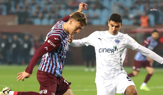 Trabzonspor evinde Kasımpaşa ile berabere kaldı: 2-2