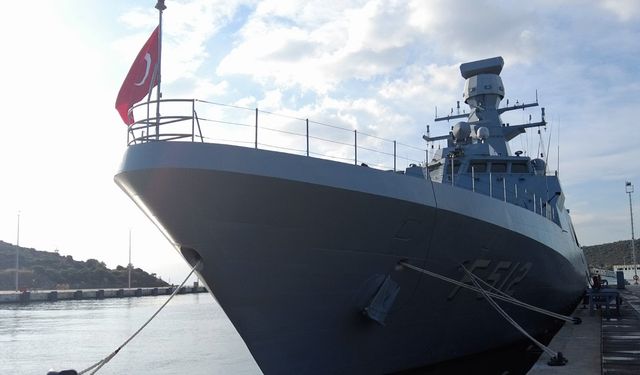 Türkiye'nin göz bebeği: TCG Büyükada, yeni yılda nöbette