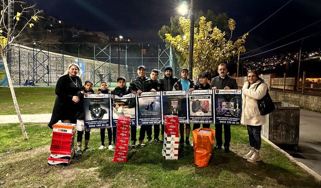 Konak Kayaspor U14 takımına destek: Genç sporculara ilham veren ziyaret