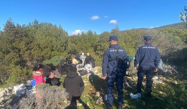 Muğla'da göçmen operasyonu: 18 kişi kurtarıldı!