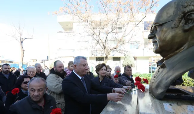 Katledilişinin 32. yılında Uğur Mumcu anması: İsmi Güzelbahçe'de yaşatılacak