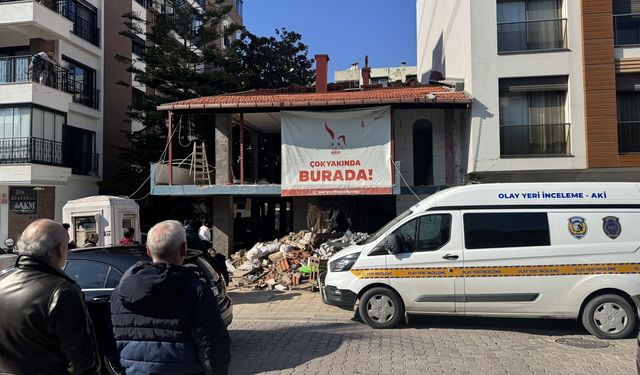 İzmir'de tamiratını yaptığı çatıdan düşen işçi hayatını kaybetti