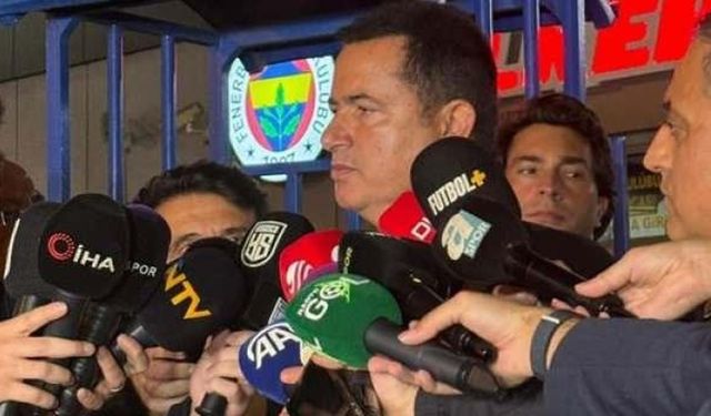 Fenerbahçe Asbaşkanı Acun Ilıcalı açıklamlarda bulundu: Önemli maçlarda yabancı hakem istiyoruz!