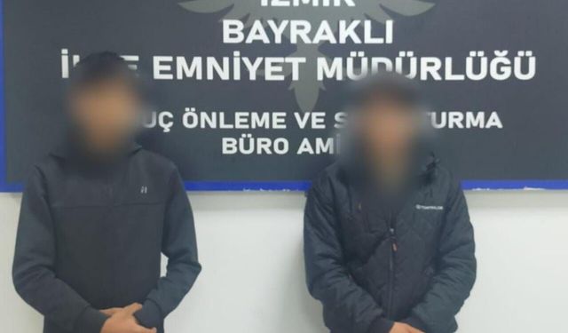 Bayraklı'da 2 engelli kardeşin evine girmişlerdi: O hırsızlar yakalandı!