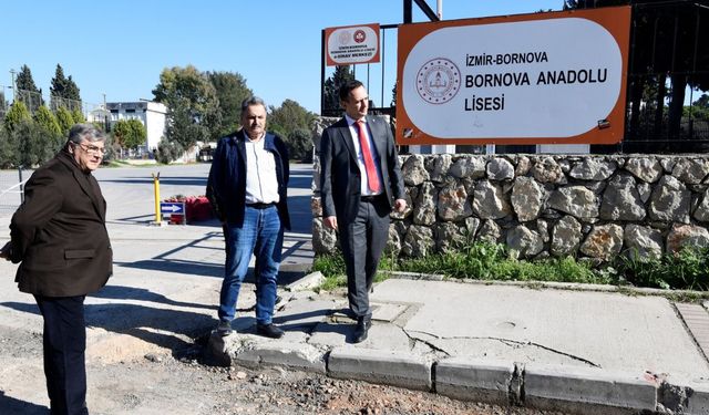 Bornova’da ulaşım rahatlayacak: Güvenli ulaşım için dev adım