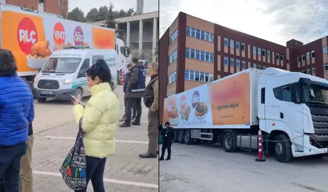 Bolu'daki yangında cansız bedenlerin koyulduğu tır tepki çekmişti: Üzerindeki görseller branda ile örtüldü