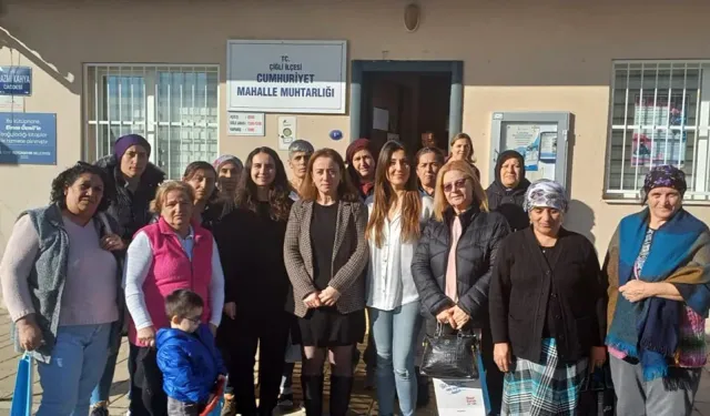 Çiğli'de kadın sağlığına destek: Mahalle Buluşmaları başladı