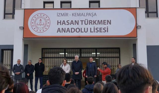 Özel, Kemalpaşa'da lise açılışına katıldı: Hasan Türkmen’in anısı İzmir’de yaşatılacak