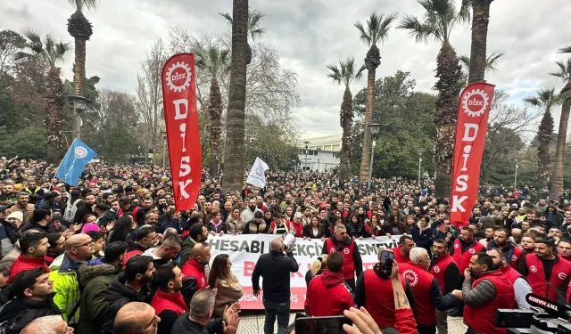 DİSK anlaşma sağlandığını duyurdu: İzmir'deki işçi eylemi sona erdi