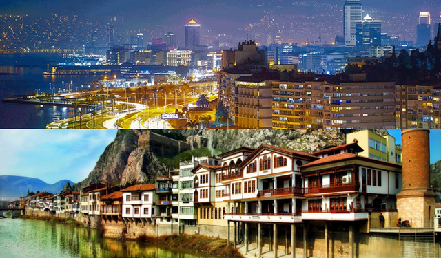 İzmir-Amasya arası kaç saat sürüyor? İzmir-Amasya arası kaç kilometre?