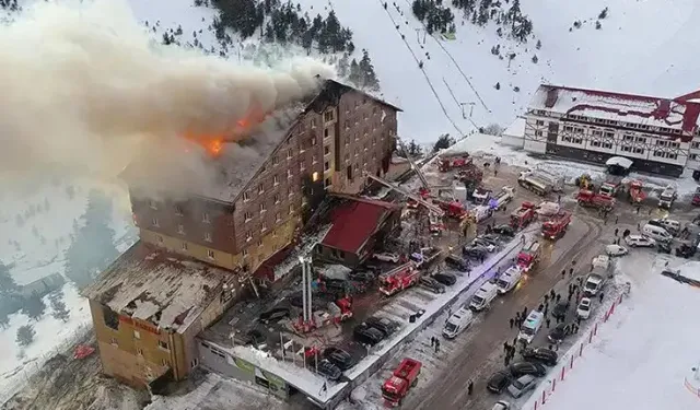 Kartalkaya yangını: Alevlere teslim olan otelde acı bekleyiş sürüyor