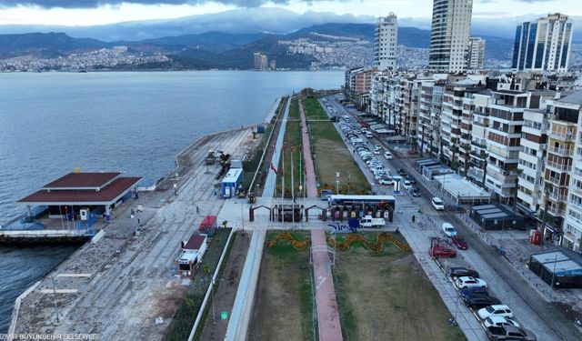 İzmir’in incisi Kordon yenileniyor: Daha güvenli, yeşil ve konforlu olacak!