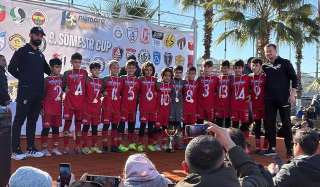 KSK U11 takımı, 9. Sömestr Cup'ta zaferle döndü!