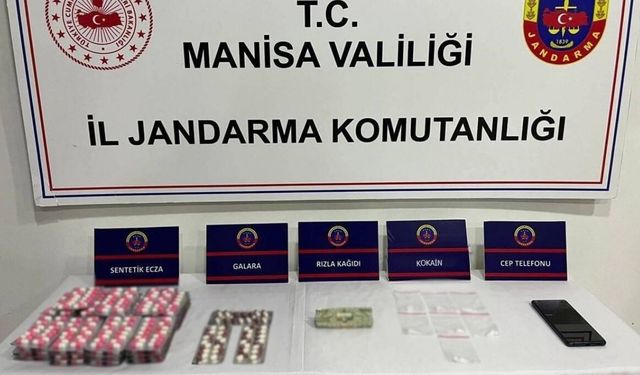 Manisa'da yasaklı madde ticareti yapan şahıs tutuklandı