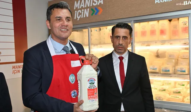 Manisa'da üreticiye destek: Süt toplama ve paketleme tesisi kuruldu