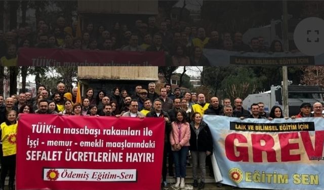 Ödemiş'te kamu emekçilerinden zam tepkisi: Temel ihtiyaçlarımızı karşılayamıyoruz