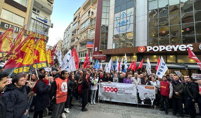 TMMOB’un 1000 günlük adalet nöbeti Kıbrıs Şehitleri’nde devam etti!