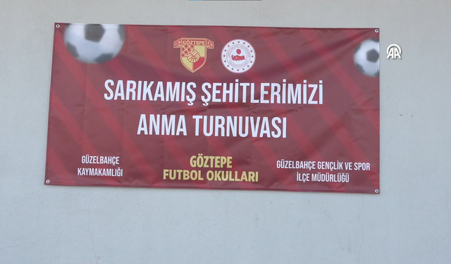 Güzelbahçe’de Sarıkamış şehitleri için anlamlı futbol turnuvası