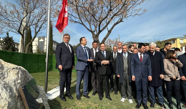 Bornova’da Kıbrıs’a vefa: KKTC Parkı tarihi bir törenle açıldı