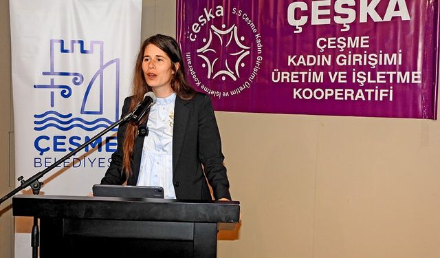 İzmir'in kadın kooperatifleri Çeşme'de toplandı