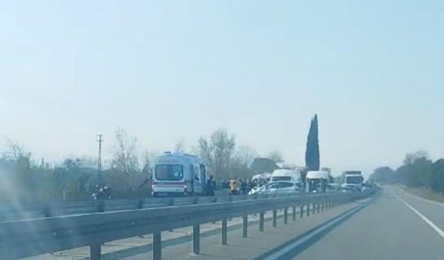 Aydın’da zincirleme trafik kazası: 4 yaralı