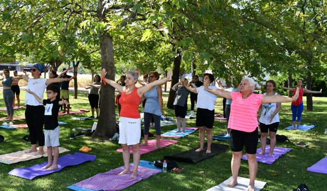 Voleybol'dan pilates'e: Çiğli’de spor herkes için ulaşılabilir