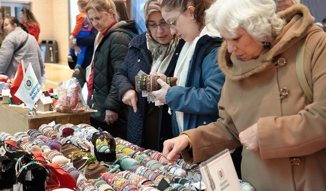 Gaziemir'de kadın emeği sergisi: 14 Şubat'a kadar açık