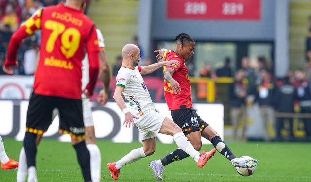 Göztepe evinde mağlup: Alanyaspor 1-0 kazandı!