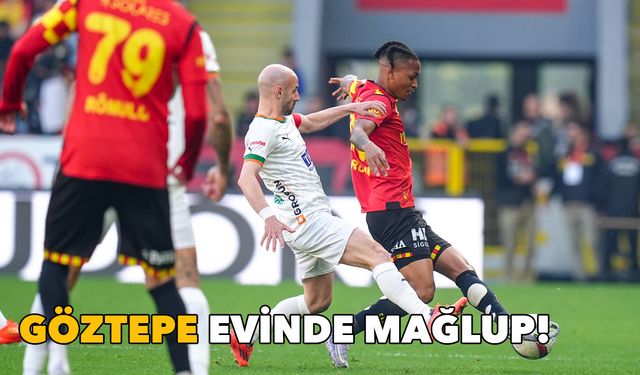 Göztepe evinde mağlup: Alanyaspor 1-0 kazandı!