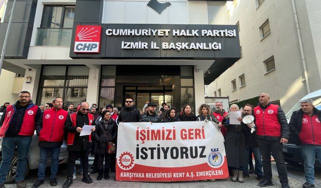 Karşıyaka Belediyesi işçilerinden tarihi karar: İşimize dönemezsek Ankara’ya yürüyeceğiz!