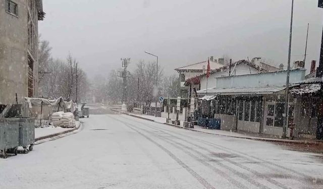 İzmir'de kar sürprizi: İki mahalle beyaza büründü